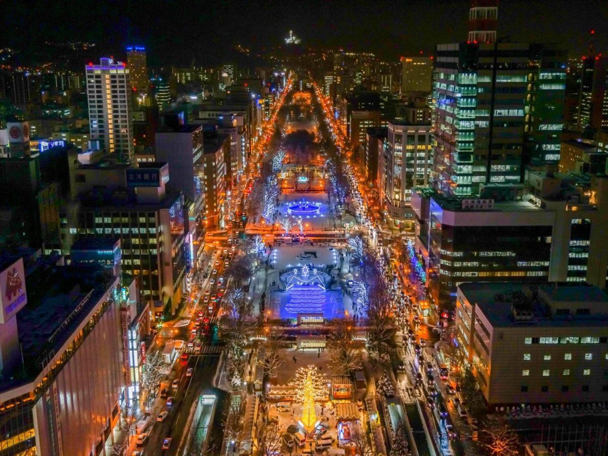 Tenza Hotel & Skyspa At Sapporo Central Экстерьер фото