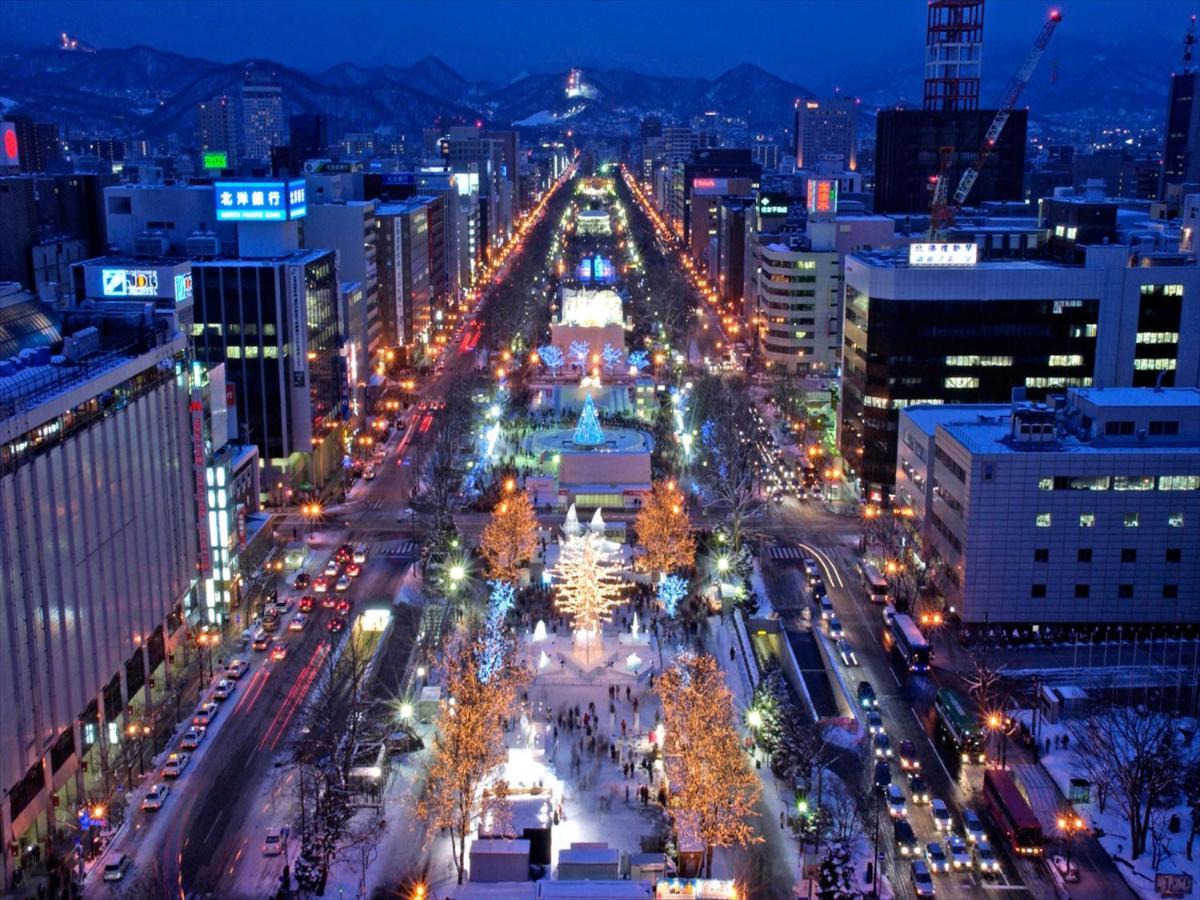 Tenza Hotel & Skyspa At Sapporo Central Экстерьер фото